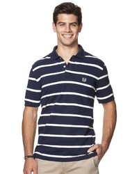 Chaps Classic Fit Striped Stretch Polo