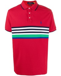 Polo Ralph Lauren Stripe Pattern Polo Shirt