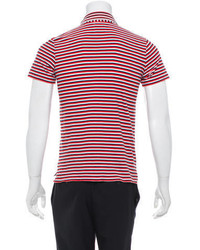 Billy Reid Striped Polo Shirt