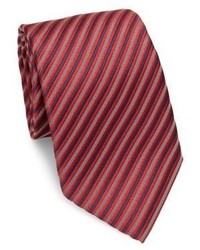 Ermenegildo Zegna Diagonal Stripe Silk Tie