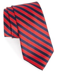 Nordstrom Shop Stitch Stripe Silk Tie