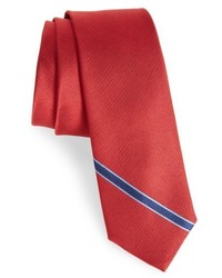 The Tie Bar Triple Play Stripe Silk Tie