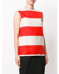 Calvin Klein 205W39nyc Striped Sleeveless Blouse
