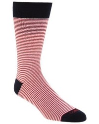 Lorenzo Uomo Mini Stripe Crew Socks