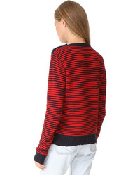 Zadig & Voltaire Jade Striped Sweater