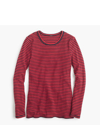 Red Horizontal Striped T-shirt