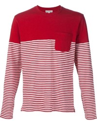 Alex Mill Striped Print T Shirt