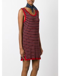 Moschino Vintage Striped Tank Dress