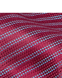 Charvet 85cm Striped Silk Jacquard Tie