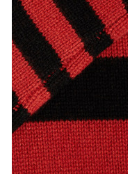 Etro Striped Knitted Sweater Red
