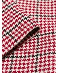RED Valentino Houndstooth Cocoon Coat