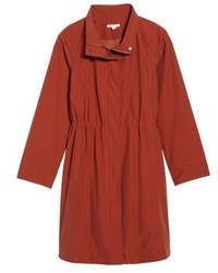 Eileen Fisher Long Organic Cotton Blend Jacket