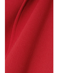 Michael Kors Michl Kors Collection Stretch Wool Crepe Jacket Red