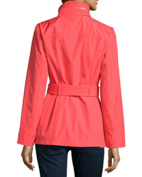 MICHAEL Michael Kors Michl Michl Kors Snap Front Belted Jacket Coral Reef