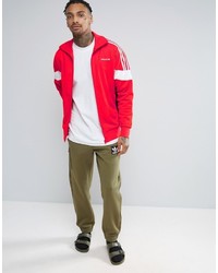 adidas Originals Clr84 Track Jacket In Red Bk5913