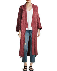 Elizabeth and James Tracey Wide Sleeve Robe Wrap Jacket
