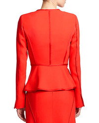 Escada Wool Peplum Blazer