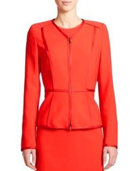 Escada Wool Peplum Blazer