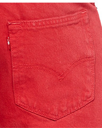 Levi's 501 Original Fit Jester Red Jeans