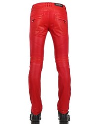 Balmain jeans discount red