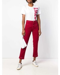 Closed Cropped Pinstripe Jeans