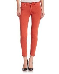 Genetic Los Angeles Daphne Mid Rise Cropped Skinny Jeans