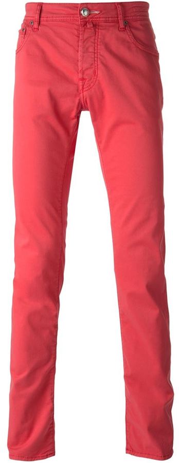 Jacob Cohen Straight Fit Jeans, $248 | farfetch.com | Lookastic