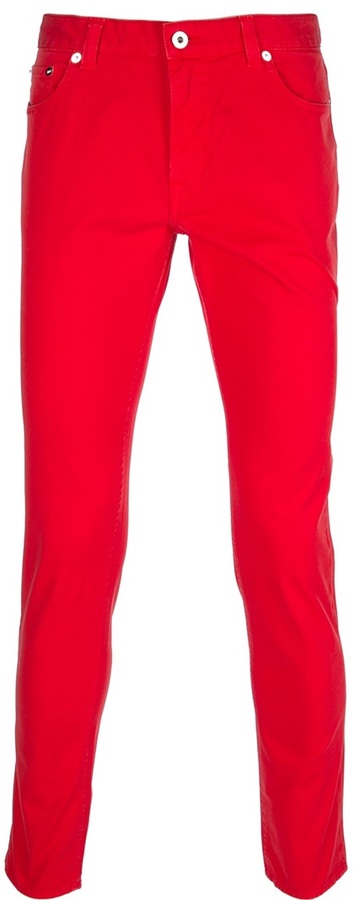 Moschino Slim Jean, $251 | farfetch.com | Lookastic
