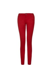 New Look 32in Red Supersoft Skinny Jeans