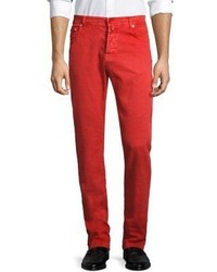 Kiton Regular Fit Colored Jeans