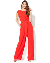 New York & Co. Belted Jumpsuit