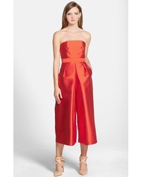 C/Meo Collective Living Proof Strapless Culotte Jumpsuit