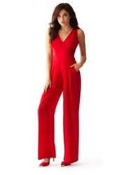 GUESS Sleeveless Lace Jumpsuit, $118 | GUESS | Lookastic