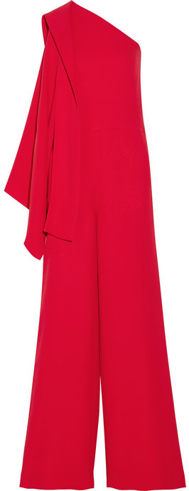 valentino red jumpsuit