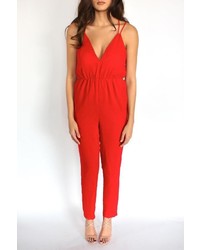 Bless'ed Are The Meek Paprika Jumpsuit