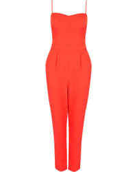Topshop Strappy Cup Jumpsuit