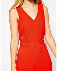 Asos Tall Belted Jumpsuit