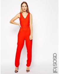 Asos Tall Belted Jumpsuit