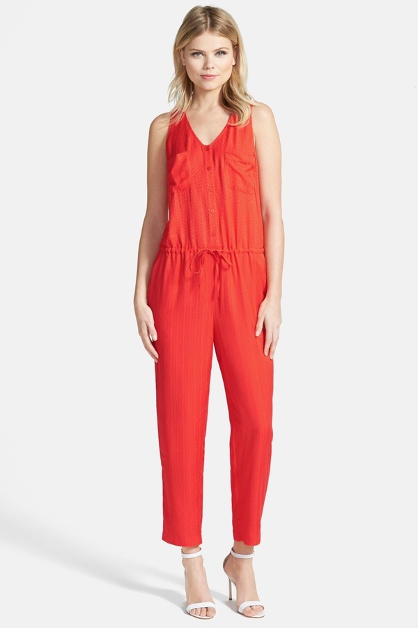 nordstrom rack red jumpsuit