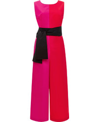 Isa Arfen Two Toned Flared Jumpsuit