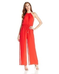 Vince Camuto Halter Jumpsuit With Wide Leg