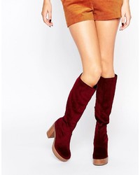 Asos Charmed 70s Knee High Boots