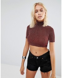 Glamorous Knitted Roll Neck Top