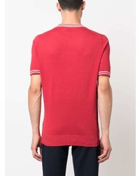 Brunello Cucinelli Linen Blend Fine Knit T Shirt