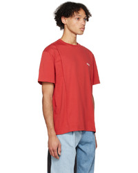 Ader Error Red Fluic T Shirt