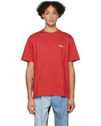 Ader Error Red Fluic T Shirt