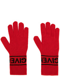 Givenchy Logo Knit Gloves