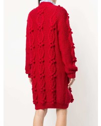 Macgraw Cable Knit Oversized Cardigan