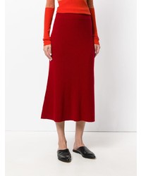 Cashmere In Love Cashmere Midi Knit Skirt