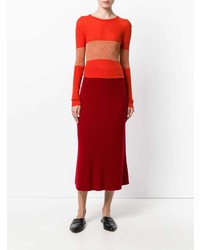 Cashmere In Love Cashmere Midi Knit Skirt